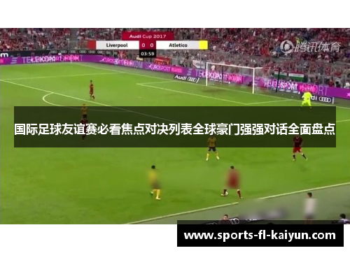 国际足球友谊赛必看焦点对决列表全球豪门强强对话全面盘点